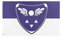 A mockup of the custom flag 'Flag of the Underground' on a white background