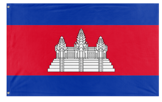 A mockup of the custom flag 'T flag' on a white background