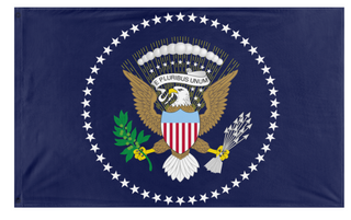 A mockup of the custom flag 'USA flag' on a white background