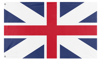 A mockup of the custom flag '9 flag' on a white background