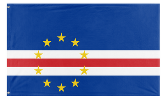 A mockup of the custom flag '1 flag' on a white background