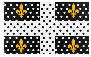 A mockup of the custom flag 'Angine Flag' on a white background