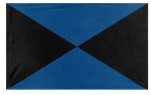 A mockup of the custom flag 'Azerole-Flag' on a white background