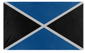 A mockup of the custom flag 'Azerole-Flag-2' on a white background