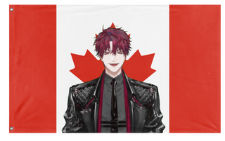 A mockup of the custom flag 'jurard_alt_2 flag' on a white background