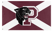 A mockup of the custom flag 'PHS flag 2' on a white background