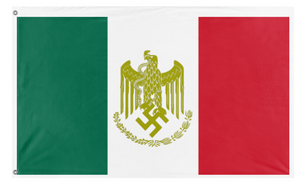 A mockup of the custom flag 'SSMC flag' on a white background
