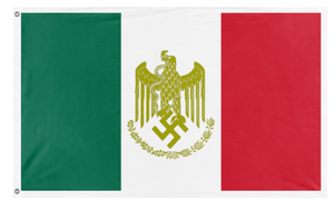 A mockup of the custom flag 'SSMC flag' on a white background
