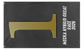 A mockup of the custom flag '1st Place flag' on a white background