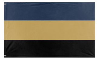 A mockup of the custom flag 'Taurisian Flag' on a white background