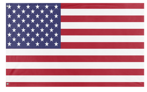 A mockup of the custom flag 'USA flag' on a white background