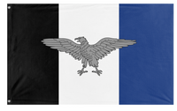A mockup of the custom flag 'G flag' on a white background