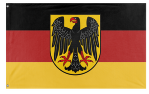 A mockup of the custom flag 'Hh flag' on a white background