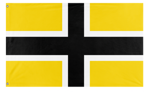 A mockup of the custom flag 'Paleo Libertarian flag' on a white background