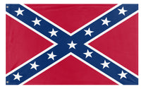 A mockup of the custom flag '28th Virginia Battle Flag' on a white background