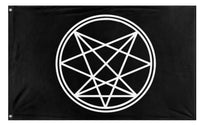 A mockup of the custom flag '3433 flag' on a white background