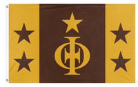 A mockup of the custom flag 'Banner of Polaris flag' on a white background