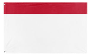 A mockup of the custom flag 'Custom Companion Flag' on a white background