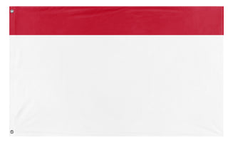 A mockup of the custom flag 'Custom Companion Flag' on a white background