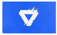 A mockup of the custom flag 'GZW Friendly COP flag' on a white background