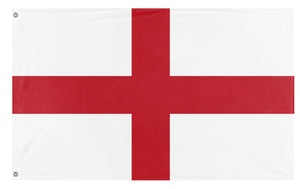 A mockup of the custom flag 'Genoa City Flag' on a white background