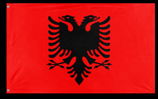 A mockup of the custom flag 'HighContrastFlag' on a white background