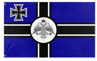 A mockup of the custom flag 'IGL flag' on a white background