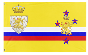 A mockup of the custom flag 'Judah Knight  flag' on a white background
