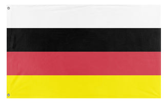 A mockup of the custom flag 'Miccosukee Tribe Flag' on a white background