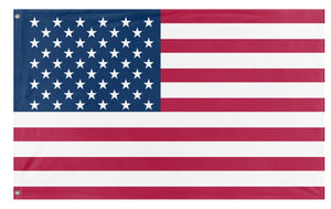 A mockup of the custom flag 'Native American Flag' on a white background