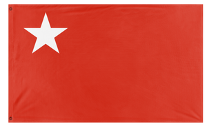 A mockup of the custom flag 'People's Defence Force' on a white background