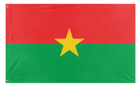 A mockup of the custom flag 'T flag' on a white background