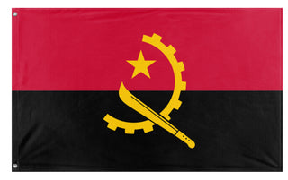 A mockup of the custom flag 'T flag' on a white background