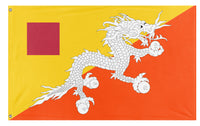 A mockup of the custom flag 'T flag' on a white background