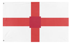 A mockup of the custom flag 'T flag' on a white background