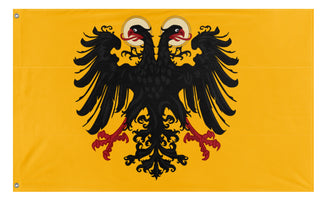 A mockup of the custom flag 'Tali flag' on a white background