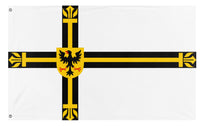 A mockup of the custom flag 'Teutonic Order Flag' on a white background