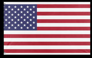 A mockup of the custom flag 'USA Flag' on a white background