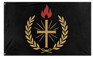 A mockup of the custom flag 'Vexism flag' on a white background