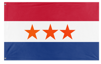 A mockup of the custom flag 'afghanistan flag' on a white background