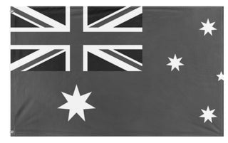 A mockup of the custom flag 'test flag' on a white background