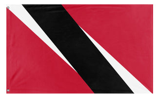 A mockup of the custom flag 'trinidad/tobago flag' on a white background