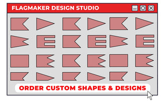 Flagmaker Studio - Custom Designs, shapes and bespoke orders