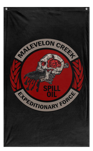 Malevelon Creek Vertical flag (Michael)
