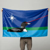 Minnesota Laser Loon flag (Minnesota)