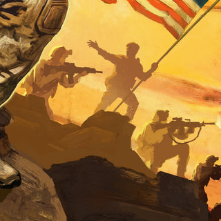 U.S. Military Poster Commissions - 'Over the Top with the U.S Army'