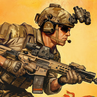 U.S. Military Poster Commissions - 'Over the Top with the U.S Army'
