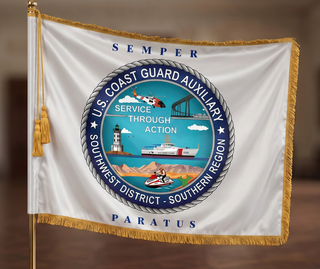 Coast Guard Ceremonial Parade Flag (Design Studio)