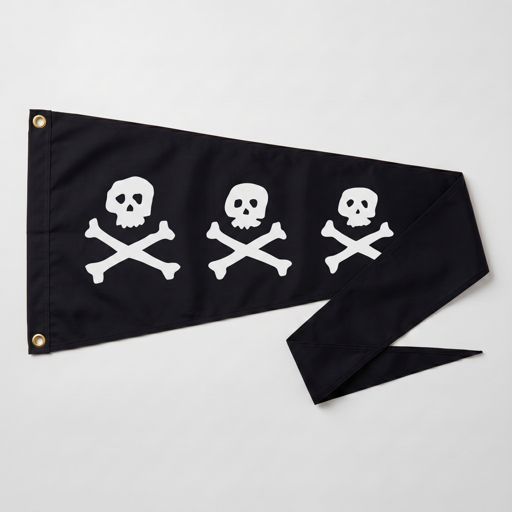 Christopher Condet Christopher Condent - Pirate Streamer flag (Custom Pennant) – Flagmaker ...