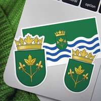 Atlantic Canadian Flag - Big Sticker Sheet
